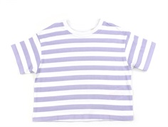 Name It heirloom lilac striped short boxy top